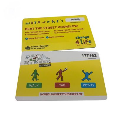 Clásica tarjeta inteligente RFID de 1k para control de acceso 13.56 Mhz