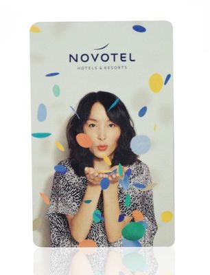 NFC VING HID Tarjetas de llave de hotel de plástico personalizadas con distancia de lectura de 0-10 cm