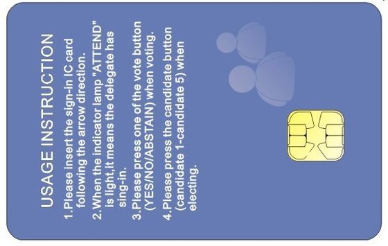 ATMEL Serie 24C256 Tarjeta inteligente de contacto para tarjeta de llave de hotel
