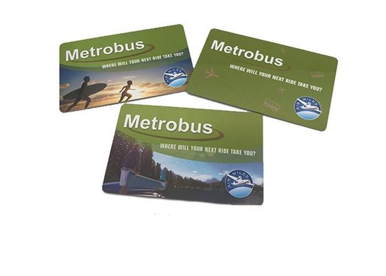 Metro 13.56 Mhz Tarjeta inteligente sin contacto RFID ID Tarjeta sin contacto para transporte