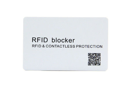 RFID pasivo Tarjeta de bloqueo Para tarjeta de crédito de la cartera bancaria seguridad de la cartera
