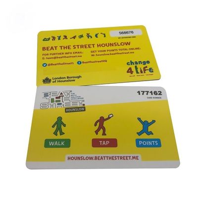 EV1 2K Chip RFID Smart Card 13.56Mhz sin contacto para el control de acceso al pago electrónico