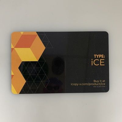 OEM 13.56MHZ UID Cambiable tarjeta inteligente RFID de 0,8 mm de espesor con chip de 4k byte