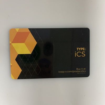 OEM 13.56MHZ UID Cambiable tarjeta inteligente RFID de 0,8 mm de espesor con chip de 4k byte