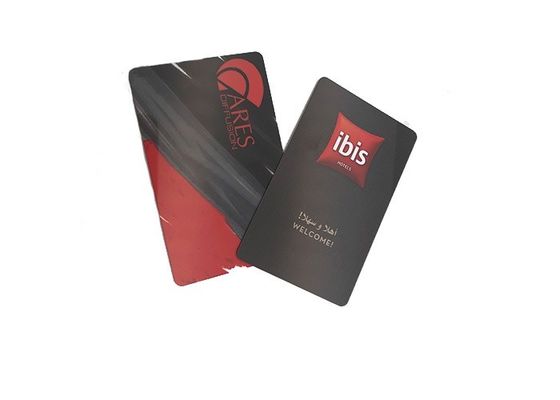 Tarjetas clave RFID magnéticas HF Repetible Smart Blank para habitaciones de hotel Logotipo personalizado