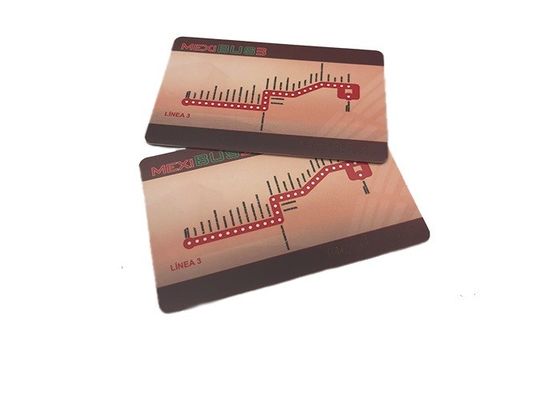 Tamaño personalizado Magnético Tarjeta de llave de habitación de hotel Puerta de acceso RFID Tarjeta de llave inteligente