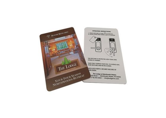 Memoria de 1024 bytes de la habitación del hotel tarjetas de clave RFID con chip SLI ISO 15693 / ISO 18000