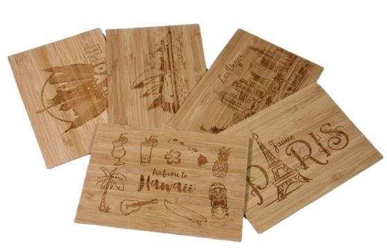 Puerta de hotel de madera Tarjetas clave RFID espesor de 1,2 mm programable frecuencia de 13,56 MHz