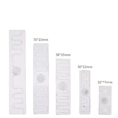 Etiqueta de lavandería RFID de sello térmico lavable con identificación a larga distancia