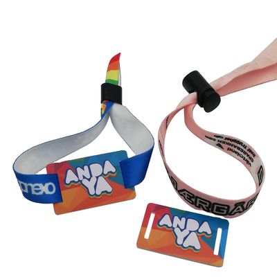 Un uso único sin contacto NFC RFID pulsera RFID brazalete etiqueta a prueba de agua