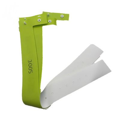 Pulsera de pulsera de PVC NFC RFID de longitud ajustable para deportes y hospitales