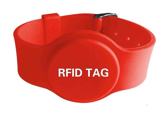 OEM Smart Silicone NFC RFID Control de acceso de las pulseras 13.56MHZ para eventos de festivales