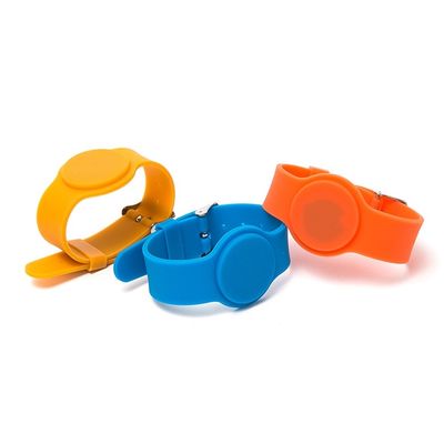 13.56MHZ M5 Chip Silicona RFID Muñeca, RFID brazalete etiqueta para el pago sin efectivo