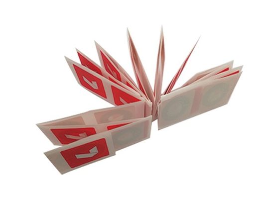 1000pcs/roll Papel recubierto con etiqueta de etiqueta de chip RFID ISO14443A 86x54mm