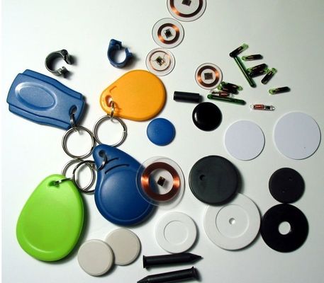 Etiqueta de llavero RFID inteligente de color personalizado Control de acceso Etiqueta clave RFID ISO14443B