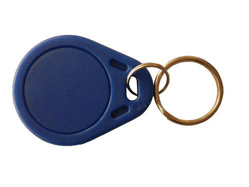 Fob de llave RFID de color personalizado Fob de acceso de plástico inteligente ISO14443A de alta frecuencia