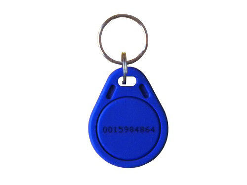 Fob de llave RFID de color personalizado Fob de acceso de plástico inteligente ISO14443A de alta frecuencia