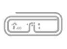 AZ-5 ((J33) 13.56MHz UHF húmedo RFID Inlay Etiqueta adesiva Inlay 20CM Distancia de lectura
