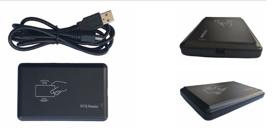 Lector de tarjetas de crédito de RFID de alta frecuencia ISO1443A MIFAR USB 13.56 Mhz